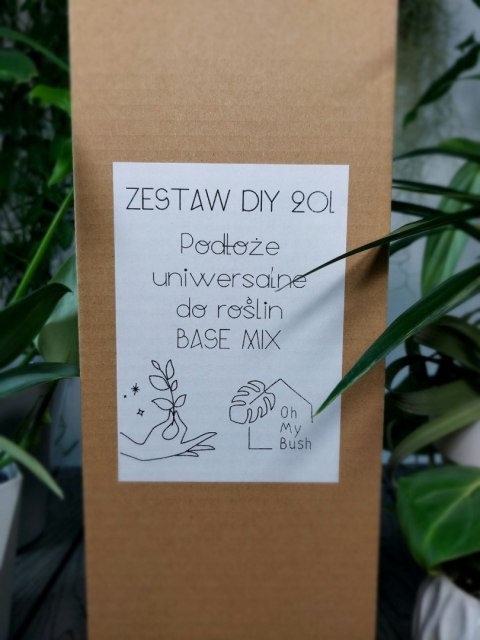 Podłoże Uniwersalne do Roślin | Zestaw DIY | BASE MIX 20l