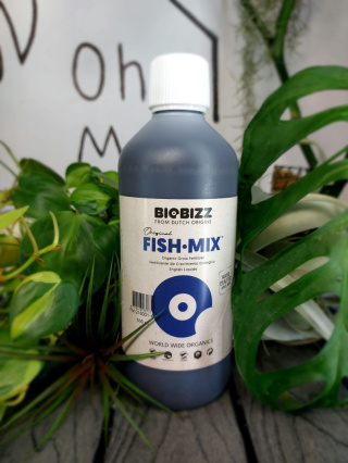 Nawóz Biobizz FISH MIX 500ml | organiczny nawóz podnoszący jakość ziemi